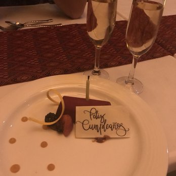 La Capilla - Birthday Chocolate Moose Complimentary - Steakhouses Near Me - Cancún, ROO