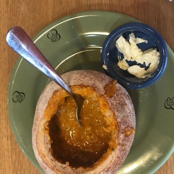 Wildflower - Thai chicken and Rice soup in a bread bowl - Sandwiches Near Me - Sedona, Arizona Wildflower - Thai chicken and Rice soup in a bread bowl - Sandwiches Near Me - Sedona, Arizona