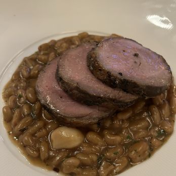 Bouchon - Lamb on a bed of beans and garlic - French Near Me - Las Vegas, Nevada