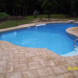 Paradise Pool and Spa - Sicklerville,NJ-Heart-shaped Free-form pool.