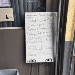 Nat's Catering Service - Signage
