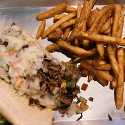 Northwoods Family Grille - Philly sandwich