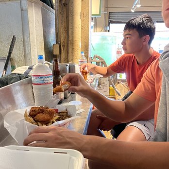 Jack's Fish Spot - 5 piece fish and chips; definitely more than 5 pieces! - Seafood Markets Near Me - Seattle, Washington Jack's Fish Spot - 5 piece fish and chips; definitely more than 5 pieces! - Seafood Markets Near Me - Seattle, Washington