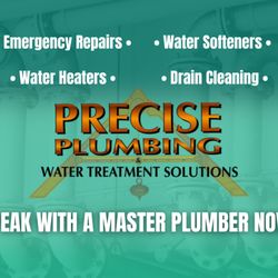 Precise Plumbing - Precise Plumbing - Drain Cleaning, Emergency Repairs, Water Heaters, Water Softeners and more.