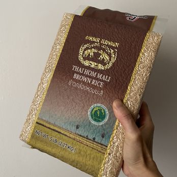 3 Aunties Thai Market - $10.99 Golden Elephant Thai Hom Mali Brown (jasmine) Rice ! - International Grocery Near Me - Woodside, New York 3 Aunties Thai Market - $10.99 Golden Elephant Thai Hom Mali Brown (jasmine) Rice ! - International Grocery Near Me - Woodside, New York