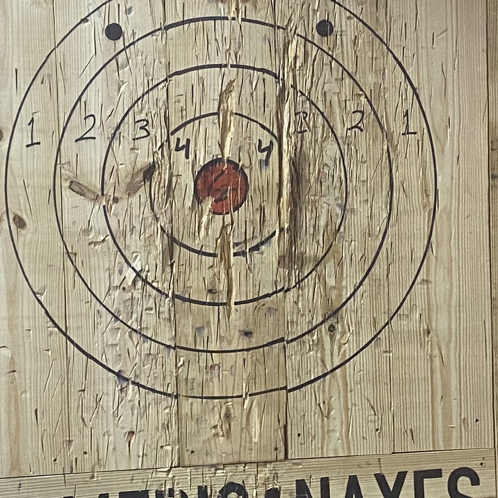 American Axes - Throwing target - Axe Throwing Near Me - Marietta, Georgia