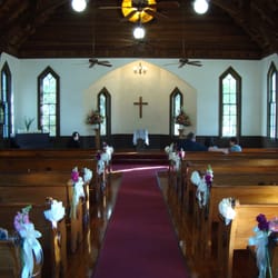 Andrews Memorial Chapel - View down the aisle