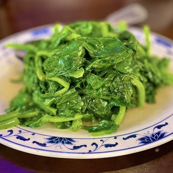 Pulau Pinang - Salted Fish w. Chinese Broccoli - Malaysian Near Me - Elmhurst, New York