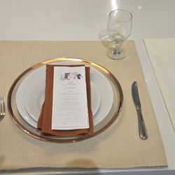 RSVP Party Rentals - I loved how he went the extra step to set up a faux table for us.