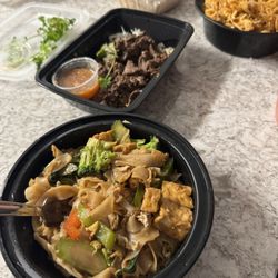 Pad Thai, Tiger Cry Beef, Pad Key Maw, Thai Fried Rice
