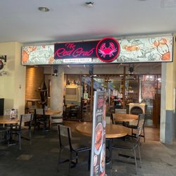 The Red Crab Alimango House - Don't eat here. Well they won't acknowledge you so it won't be hard .