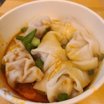3 Times - B20. Shrimp wontons in chili oil 6 - Dim Sum Near Me - New York, New York 3 Times - B20. Shrimp wontons in chili oil 6 - Dim Sum Near Me - New York, New York
