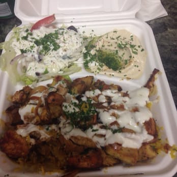 Aladdin Falafel Corner - The dinner plate - Mediterranean Near Me - Seattle, Washington