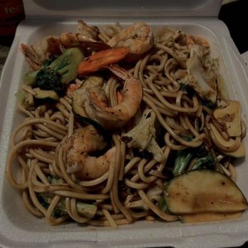 Mr Teriyaki - Mongolian shrimp, noodles and fresh steamed veggies - Japanese Near Me - Stanton, California