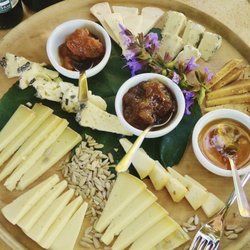Cugusi Silvana & C, - Cheese! Inspired by dear Joanna in Texas. Not just any cheese! Perfect Pecorino Platter from Pienza. One of the best spreads..., ever!