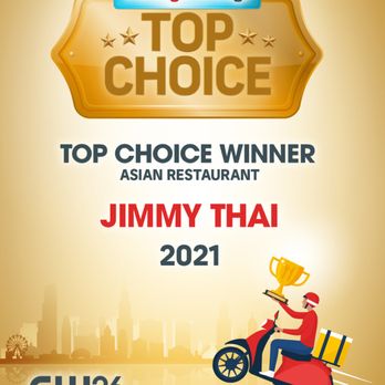 Jimmy Thai - 2021 Winner - WCIU TV show #chicagofoodtogo
Top Choice "Best Asian Restaurant" Category - Thai Near Me - Deerfield, Illinois Jimmy Thai - 2021 Winner - WCIU TV show #chicagofoodtogo
Top Choice "Best Asian Restaurant" Category - Thai Near Me - Deerfield, Illinois