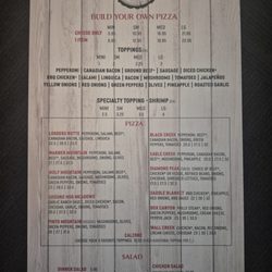 Big Mountain Pizza - Updated menus as of 10/28/2025