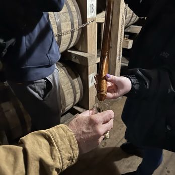 Bardstown Bourbon Company - Yep that's us doing some thieving. Really great. - Distilleries Near Me - Bardstown, Kentucky Bardstown Bourbon Company - Yep that's us doing some thieving. Really great. - Distilleries Near Me - Bardstown, Kentucky