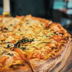 Corner House Pizza Pasta Bar - Basil, cheese, tomato pie