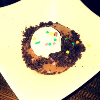 Beetle House - The dessert that came w our meal. I think it was chocolate mousse or pudding? - New American Near Me - New York, New York