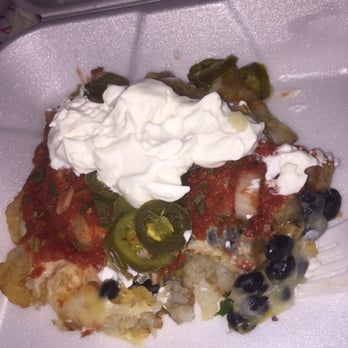 Rojo - This is the mini totchos in all it's delicious glory! You can add a protein if you wish. Absolutely scrumptious! - Bars Near Me - Birmingham, Alabama Rojo - This is the mini totchos in all it's delicious glory! You can add a protein if you wish. Absolutely scrumptious! - Bars Near Me - Birmingham, Alabama