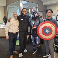 Complete Spine Solutions - Dr Shapiro, Jonathan my son Joshua( Mandalorian and Ethan. Thursday are Family days!!