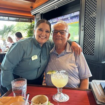 Pappasito's Cantina - My dad and our waitress, Juanita R. - Tex-Mex Near Me - Dallas, Texas Pappasito's Cantina - My dad and our waitress, Juanita R. - Tex-Mex Near Me - Dallas, Texas