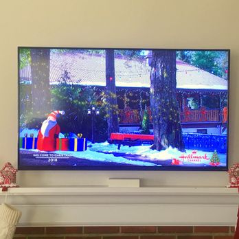 99 TV Install - Pomona wall mount, over the fireplace. - Home Theatre Installation Near Me - Upland, California