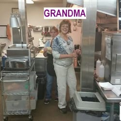 Chelatchie Prairie General Store - Picture of Grandma in her kitchen in Chelatchie Prairie, WA