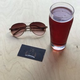 Hibiscus cream ale