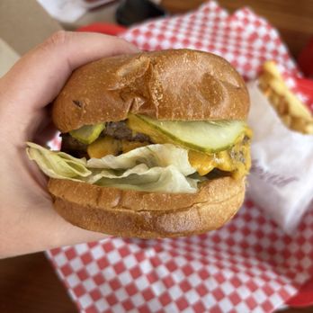 Small Cheval- Logan Square - Double cheeseburger with added tomato & lettuce - Burgers Near Me - Chicago, Illinois Small Cheval- Logan Square - Double cheeseburger with added tomato & lettuce - Burgers Near Me - Chicago, Illinois