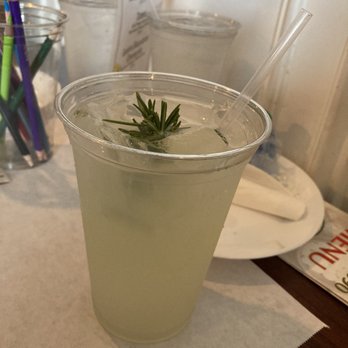 Amano - Housemade Rosemary Lemonade - Pizza Near Me - Las Vegas, Nevada
