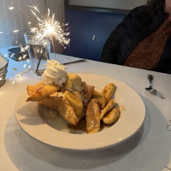 Choplin's Restaurant - Bananas Foster...sort of. - Seafood Near Me - Cornelius, North Carolina