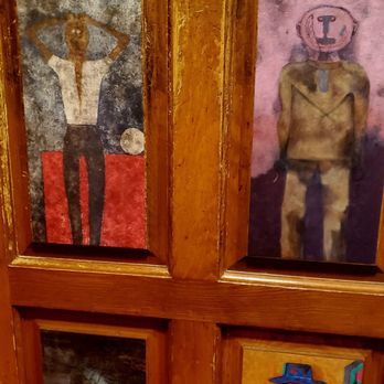 Tamayo Restaurant - Even the bathroom doors, art!! - Mexican Near Me - Los Angeles, California Tamayo Restaurant - Even the bathroom doors, art!! - Mexican Near Me - Los Angeles, California