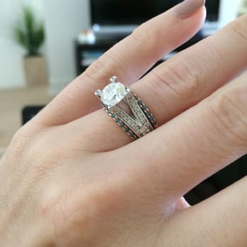 Jared - I love the color and Art Deco look of my wedding set! It's completely me :) - Jewelry Near Me - San Diego, California Jared - I love the color and Art Deco look of my wedding set! It's completely me :) - Jewelry Near Me - San Diego, California