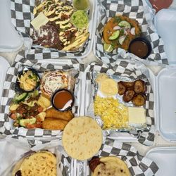 Our phenomenal Pupusa feast!