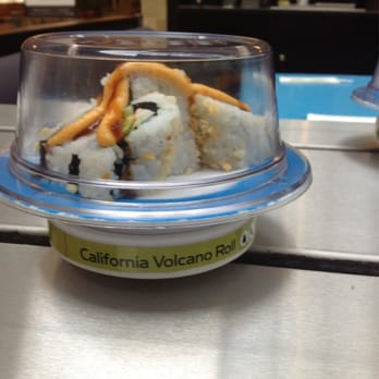 Wasabi - Kinda messy roll - thrown together - Sushi Bars Near Me - Tysons Corner, Virginia