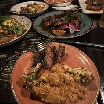 Cellar 335 - Kimchi Fried Rice, Korean Style Wings,  Korean BBQ ribeye, Szechuan cauliflower - Cocktail Bars Near Me - Jersey City, New Jersey