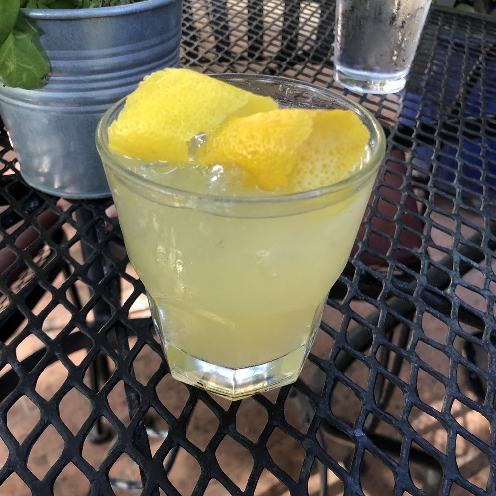 Cafe A La Cart - Mezcal mesquite sour - New American Near Me - Tucson, Arizona