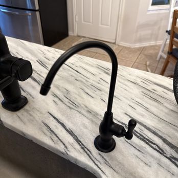 Puragain Water - RO filter fixture in matching finish - Water Purification Services Near Me - Austin, Texas Puragain Water - RO filter fixture in matching finish - Water Purification Services Near Me - Austin, Texas
