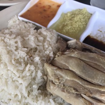 Savoy Kitchen - Hainan chicken with rice - Asian Fusion Near Me - Alhambra, California