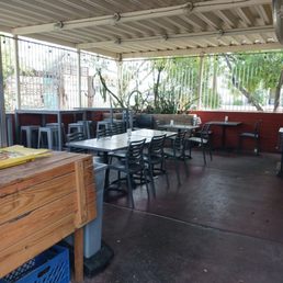 Outdoor seating