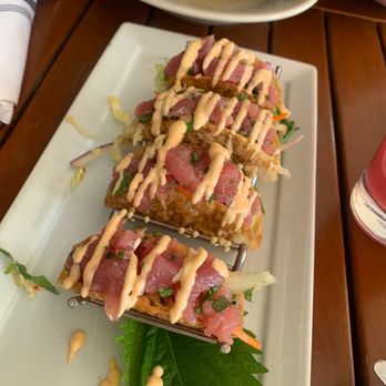 The Beachcomber - Tiny Ahi Tacos - Seafood Near Me - Newport Beach, California The Beachcomber - Tiny Ahi Tacos - Seafood Near Me - Newport Beach, California