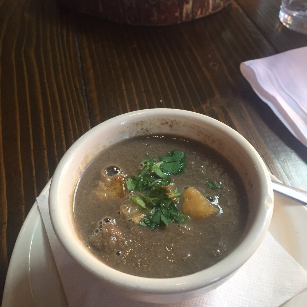 Grass Rootes - delicious wild mushroom soup! perfect in every way! - New American Near Me - Culpeper, Virginia Grass Rootes - delicious wild mushroom soup! perfect in every way! - New American Near Me - Culpeper, Virginia