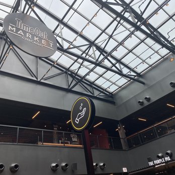 Lost Larson at TimeOut Market - the inside of the building - Desserts Near Me - Chicago, Illinois