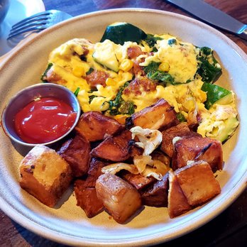 The Henry - Spicy Sausage Scramble - New American Near Me - Phoenix, Arizona The Henry - Spicy Sausage Scramble - New American Near Me - Phoenix, Arizona