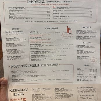 Snooze, an A.M. Eatery - Menu - Breakfast & Brunch Near Me - Tustin, California Snooze, an A.M. Eatery - Menu - Breakfast & Brunch Near Me - Tustin, California
