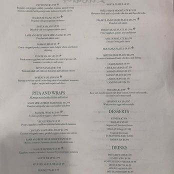 Zitouna - Menu - Mediterranean Near Me - San Francisco, California Zitouna - Menu - Mediterranean Near Me - San Francisco, California