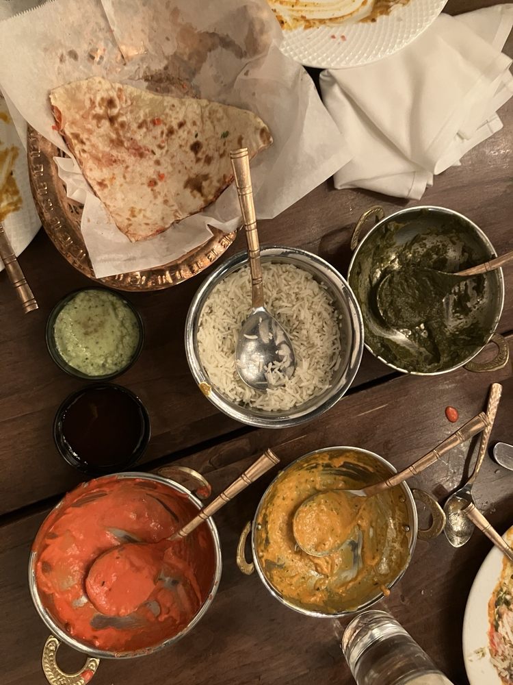 Food from The Crown Curry