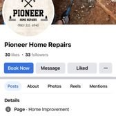 Slide of Pioneer Home Repairs
